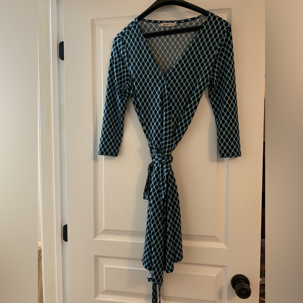 Wrap around dress